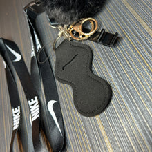 Load image into Gallery viewer, Black Nike Lanyard Set