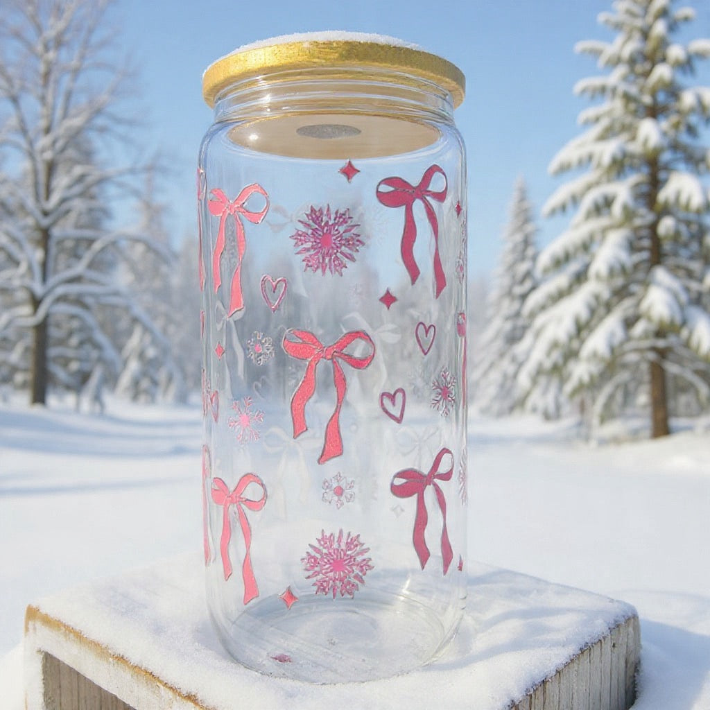 Coquette Christmas Snowflakes